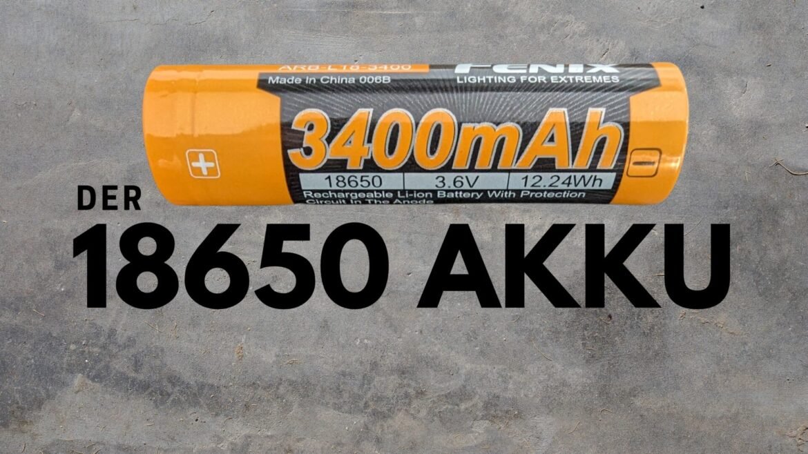 18650 und 21700 Akkus für Trailrunning Stirnlampen