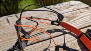 Optional montierbares oberes Kopfband (liegt bei)